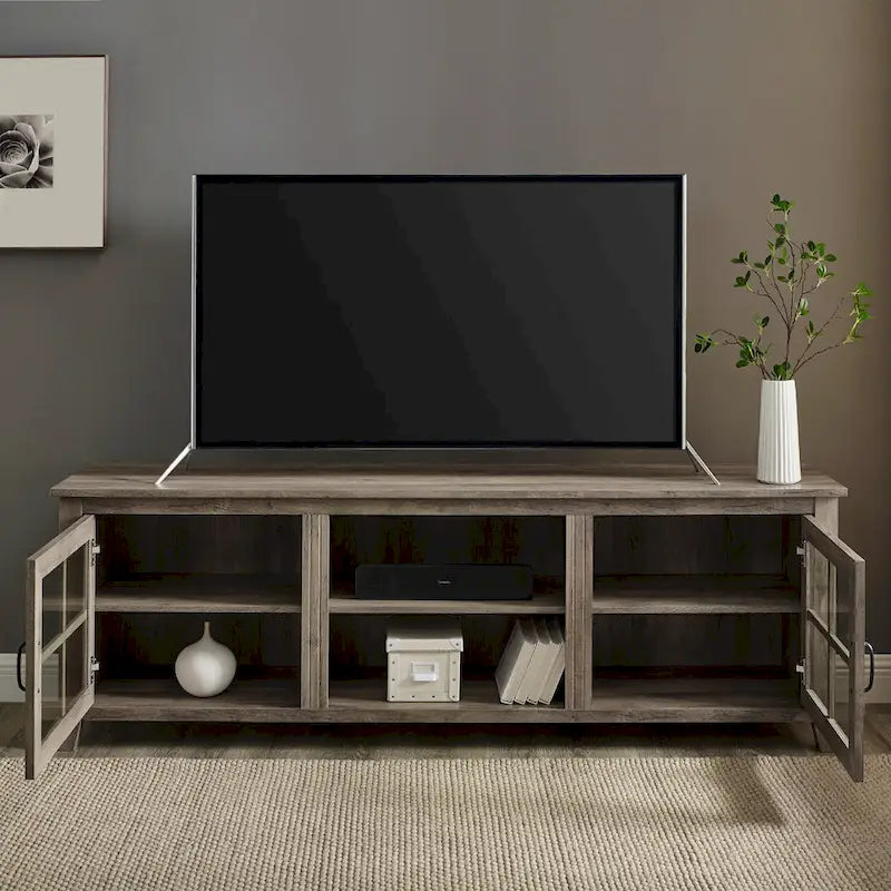 Meuble TV de transition de 70 pouces