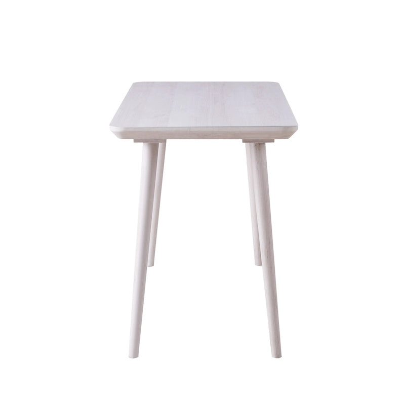 Bureau informatique contemporain à bord biseauté de 47 pouces
