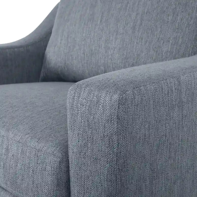 Fauteuil club contemporain rembourré