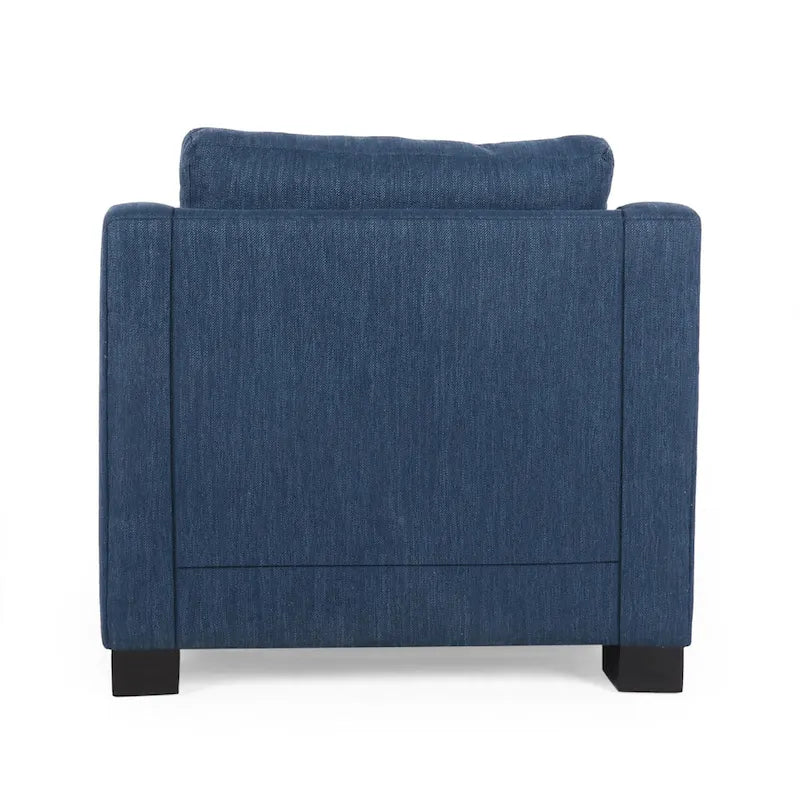 Fauteuil club contemporain rembourré