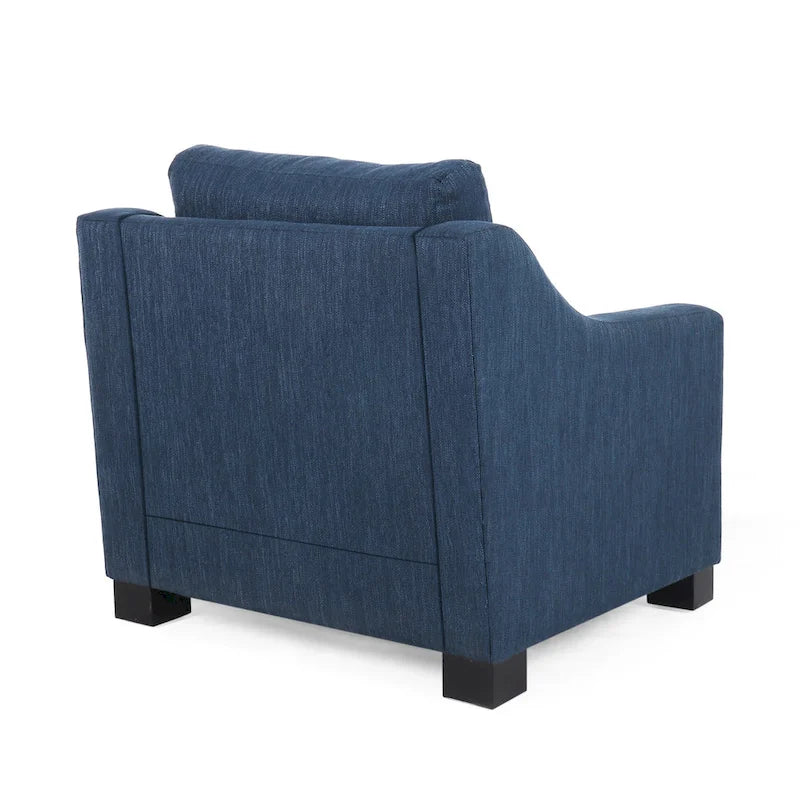 Fauteuil club contemporain rembourré