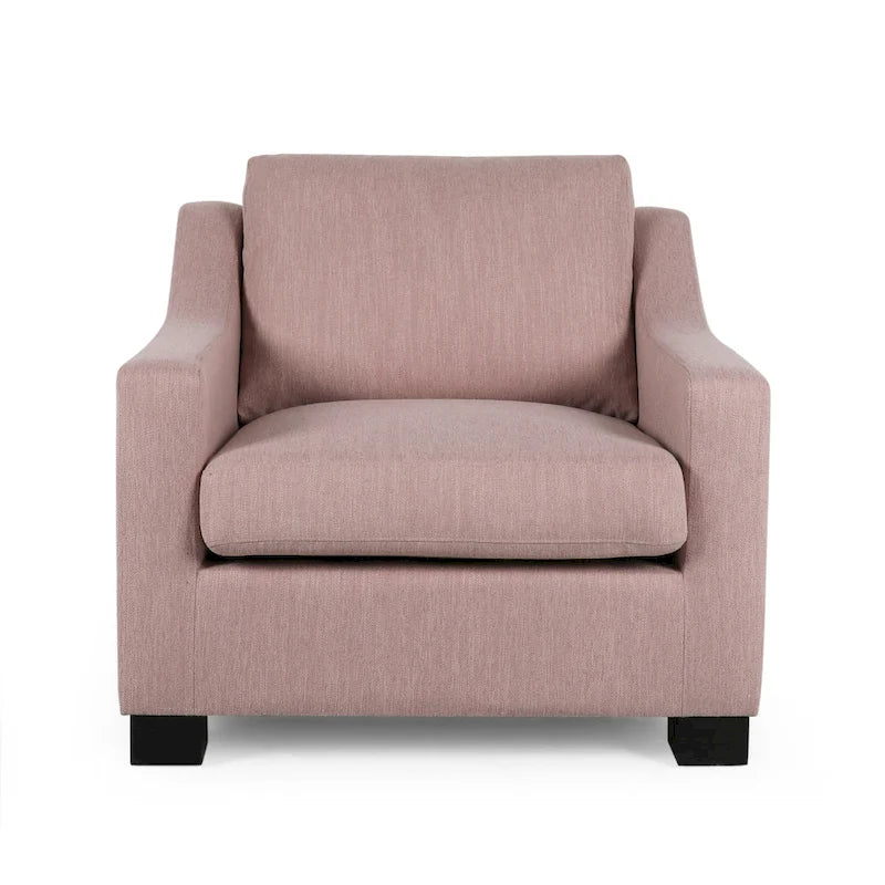 Fauteuil club contemporain rembourré