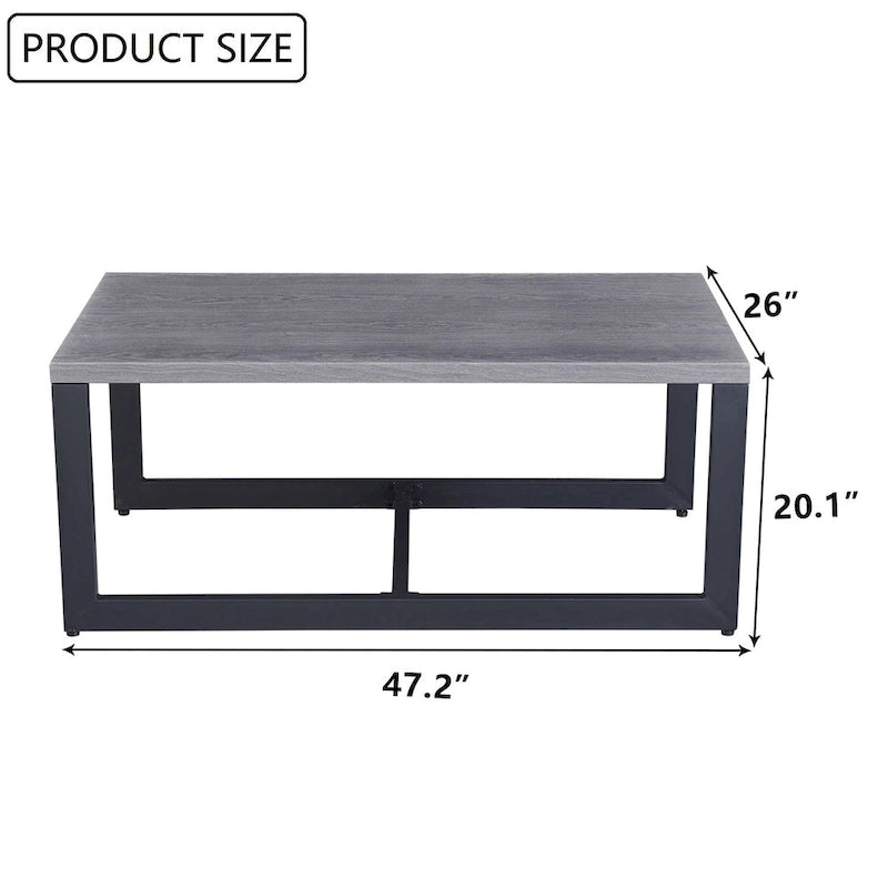 Table d'extérieur Table basse de jardin Table d'appoint de jardin