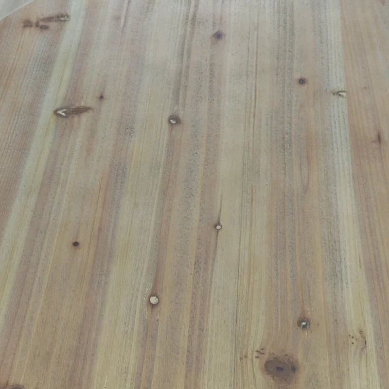 Table basse en bois en forme de tambour, style vintage