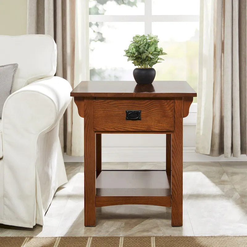Table d'appoint avec tiroir