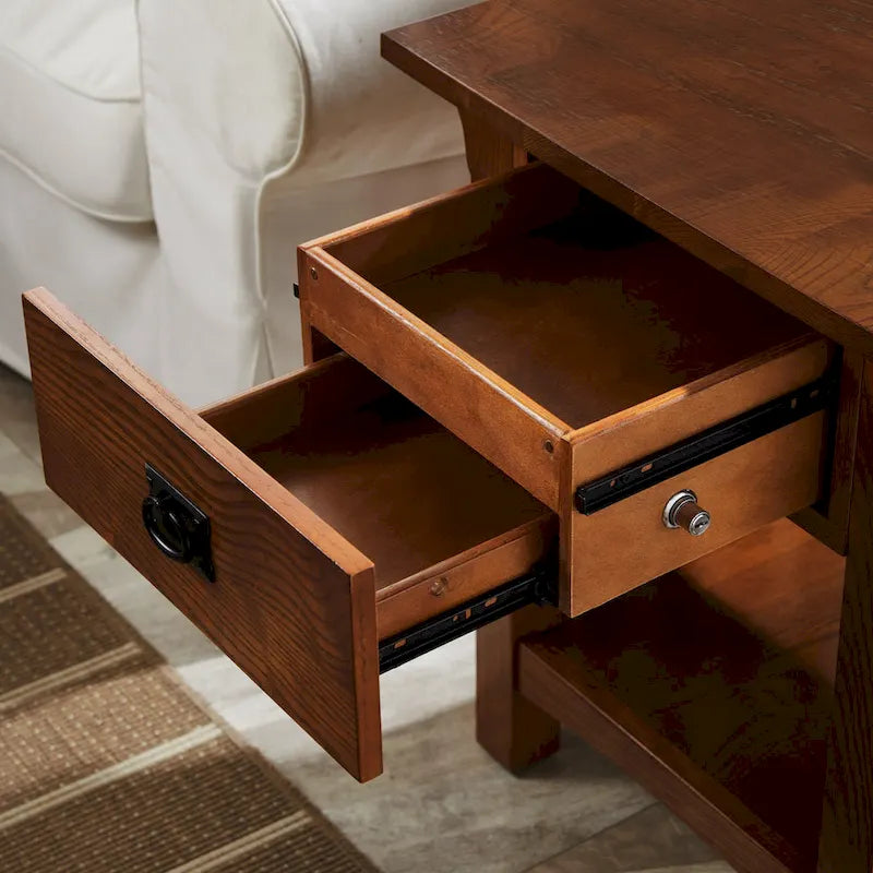 Table d'appoint avec tiroir