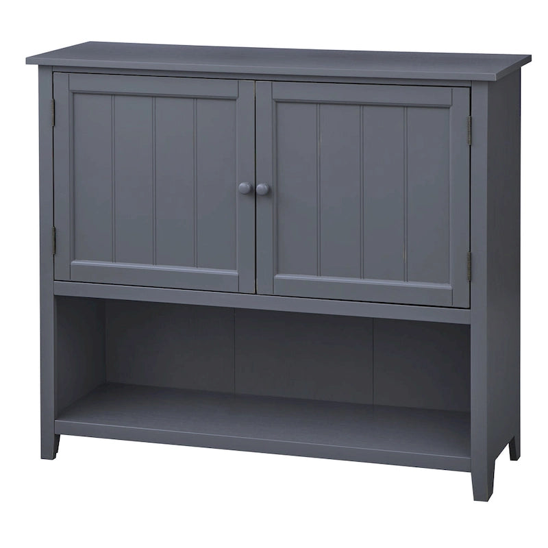 Buffet deux portes de style rustique