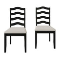 Chaises de salle à manger en bois (lot de 2)