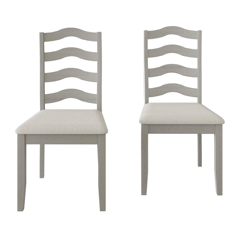 Chaises de salle à manger en bois (lot de 2)