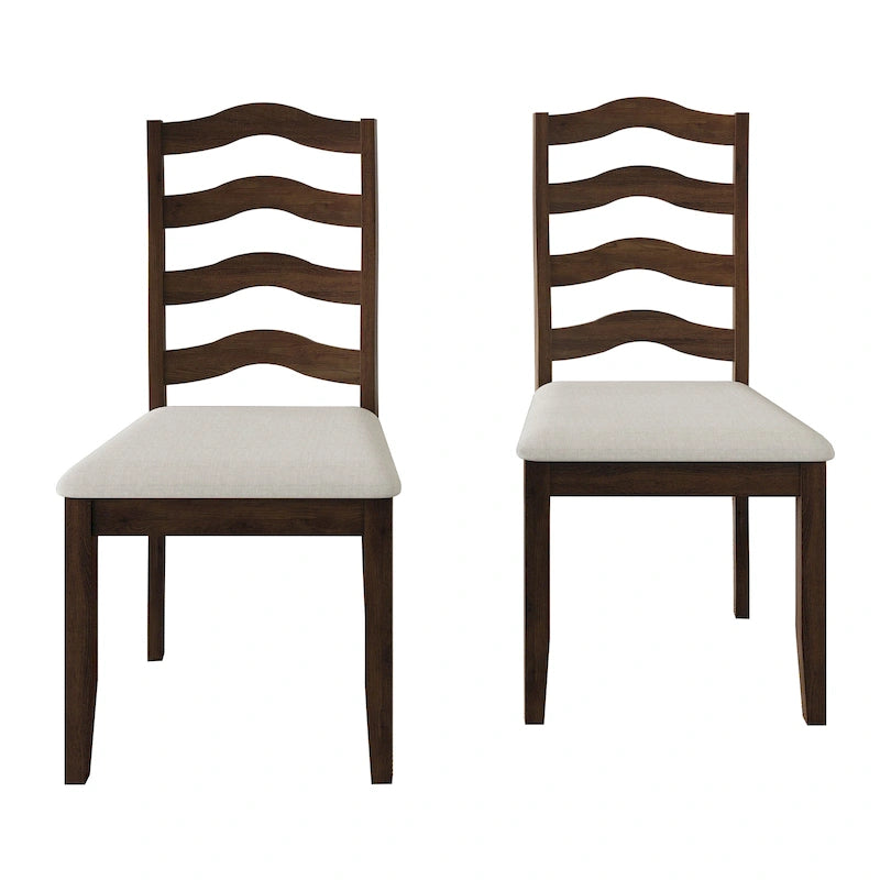 Chaises de salle à manger en bois (lot de 2)