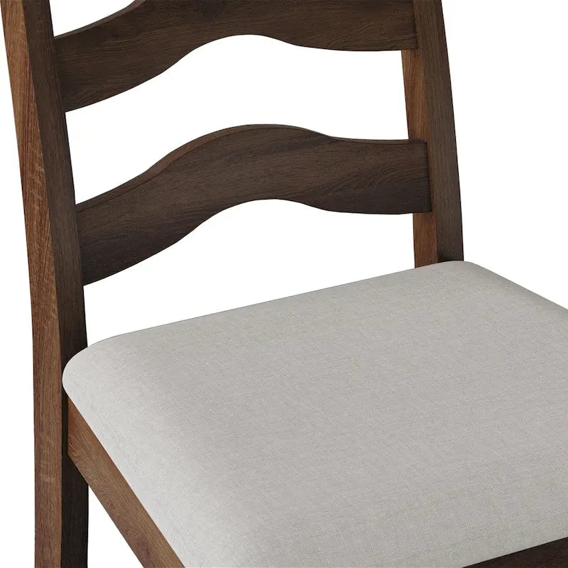 Chaises de salle à manger en bois (lot de 2)