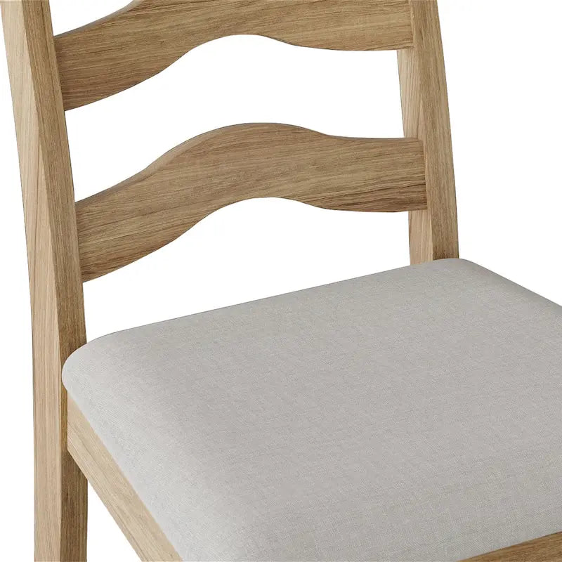 Chaises de salle à manger en bois (lot de 2)