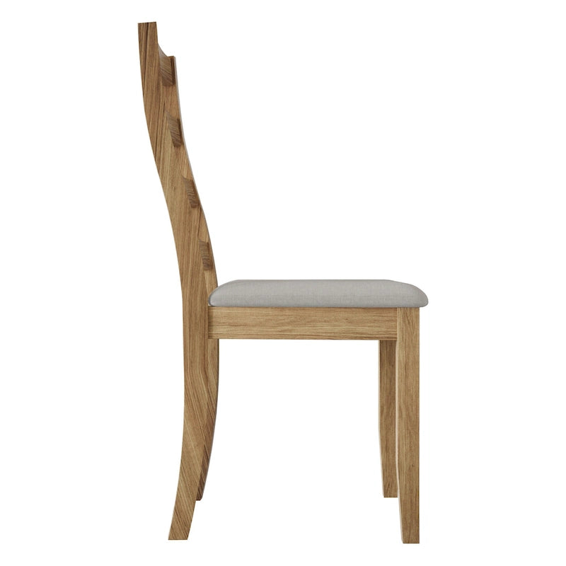 Chaises de salle à manger en bois (lot de 2)