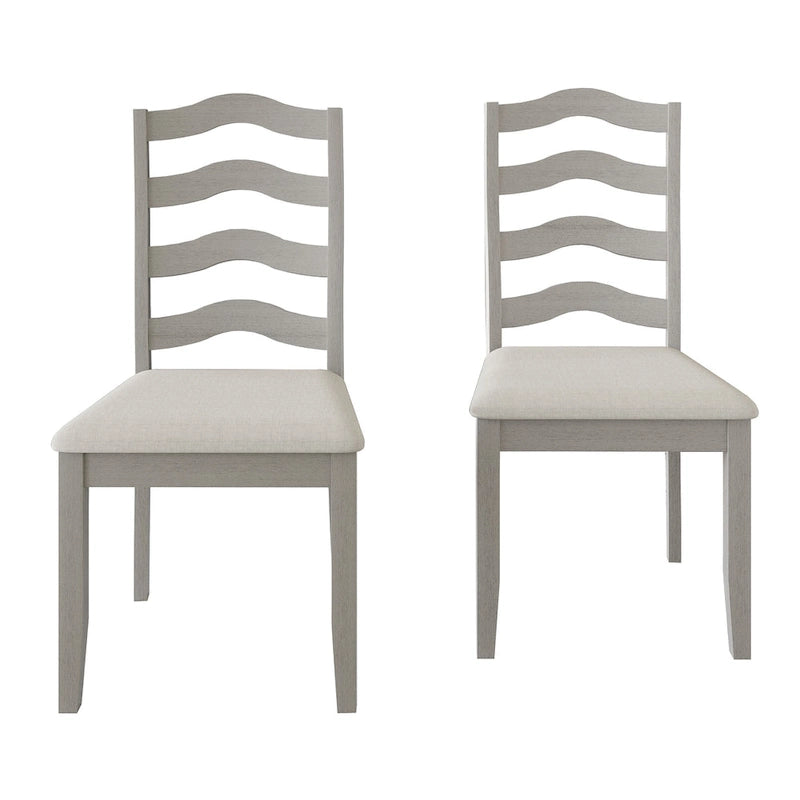 Chaises de salle à manger en bois (lot de 2)