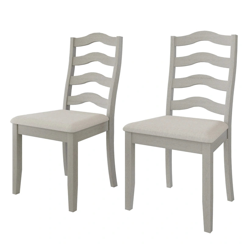 Chaises de salle à manger en bois (lot de 2)