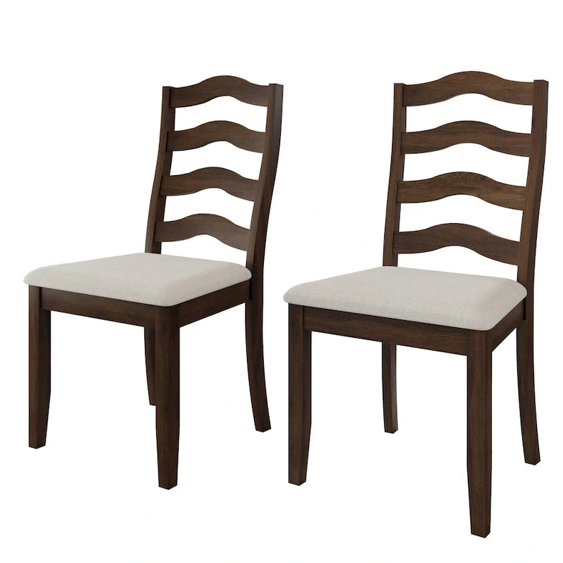 Chaises de salle à manger en bois (lot de 2)