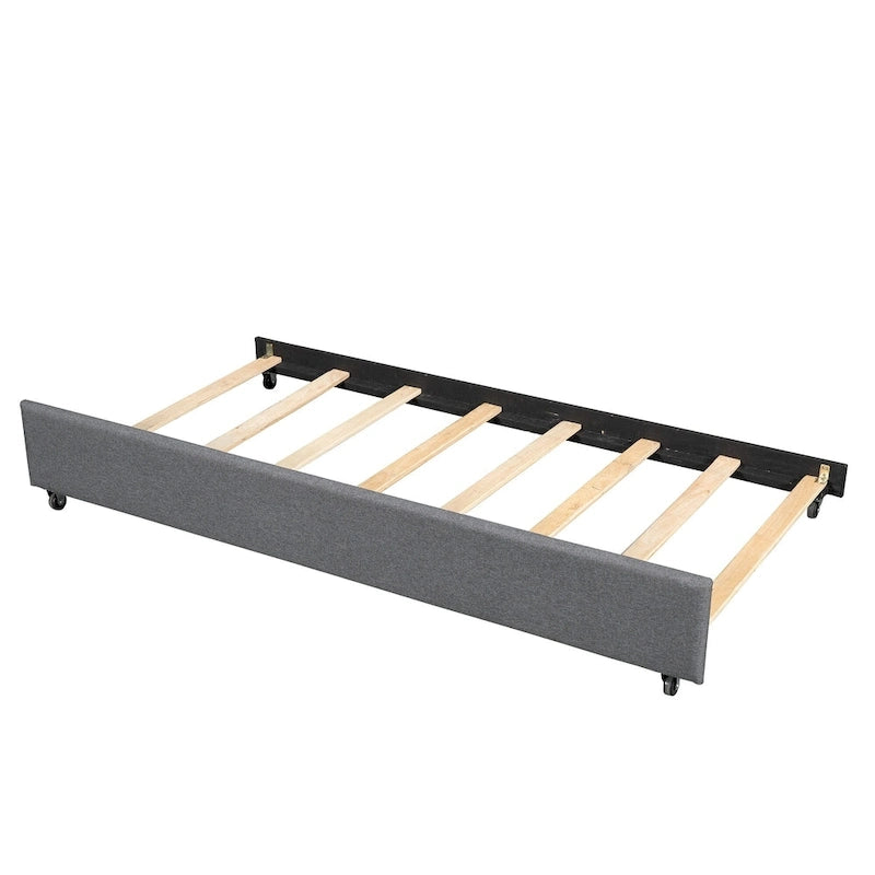 Chaise de bureau mi-hauteur avec cadre doré en cuir PU, blanche
