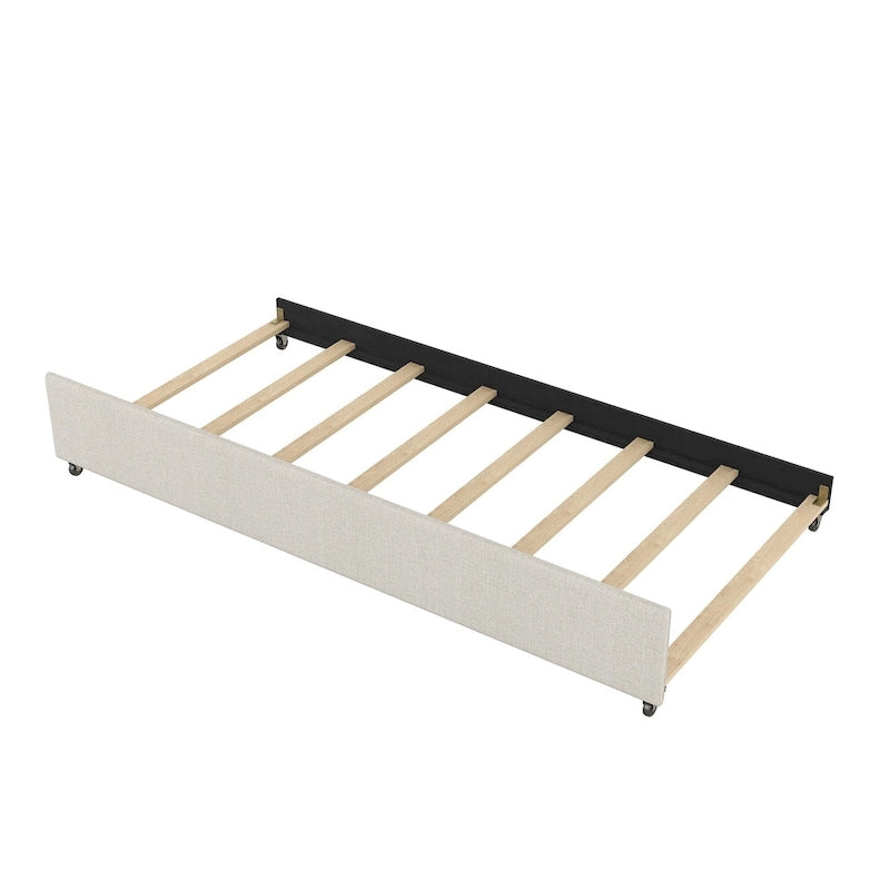 Chaise de bureau mi-hauteur avec cadre doré en cuir PU, blanche
