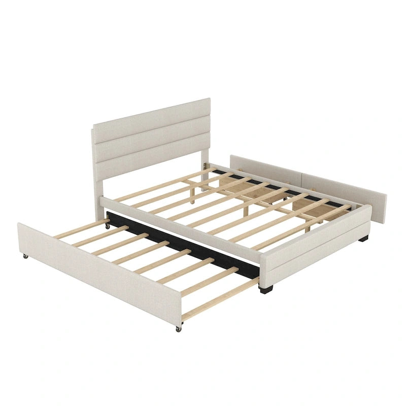 Chaise de bureau mi-hauteur avec cadre doré en cuir PU, blanche