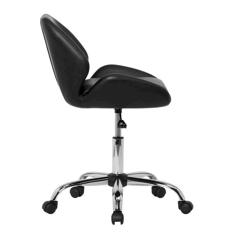 Chaise de bureau réglable en similicuir